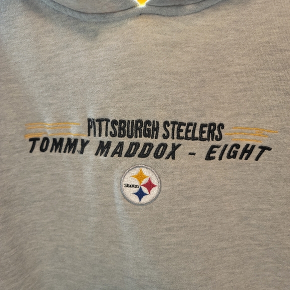 Vintage 90's Pittsburgh Steelers Hoodie sz M - Picture 2 of 6